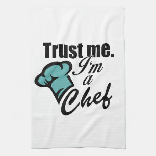 Trust me I am a Chef Long Tea Towel
