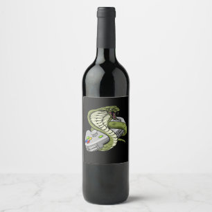 Trust Me I Am A Gamer Wine Label