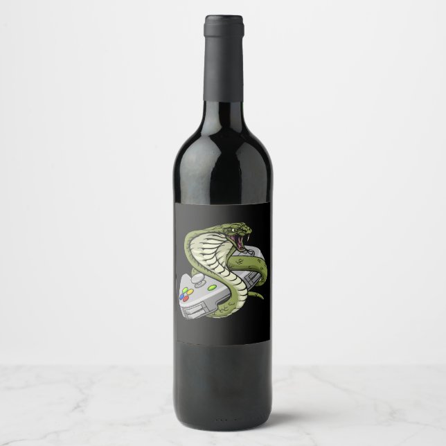 Trust Me I Am A Gamer Wine Label (Front)