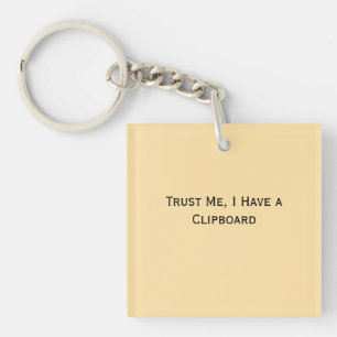 Trust Me, I Have a Clipboard Key Ring