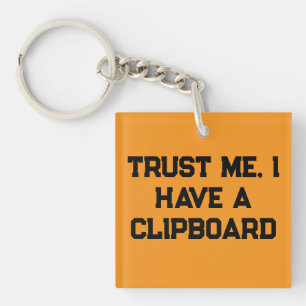 Trust Me, I Have a Clipboard Key Ring