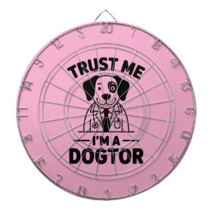 Trust Me I’m a Dogtor Dartboard
