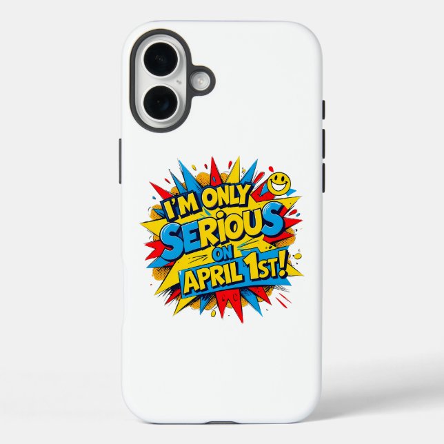 Trust Me, I’m Not Fooling – Fun April Fools Design Case-Mate iPhone Case (Back)