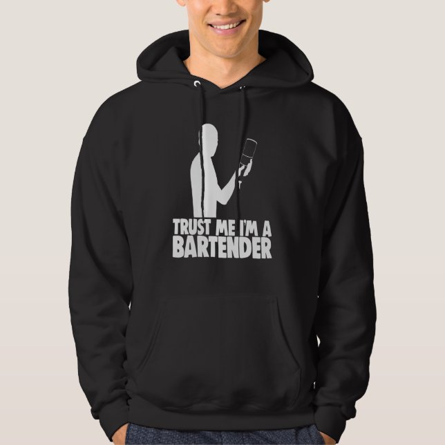 Trust Me Im A Bartender Bar Worker Tee Bartenders  (Front)