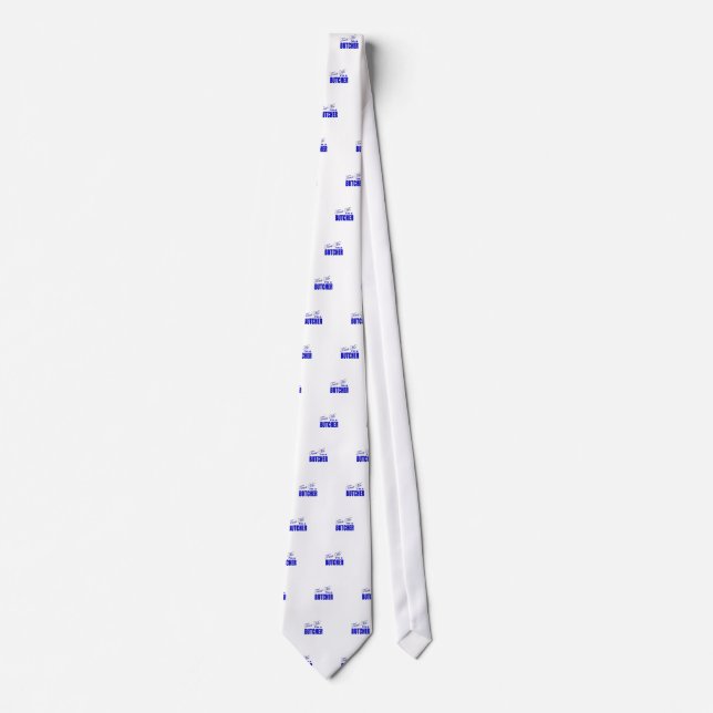 Trust Me I'm a Butcher Tie (Front)