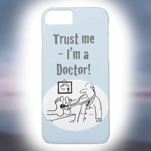 Trust Me - I'm a Doctor! Funny Cartoon Case-Mate iPhone Case