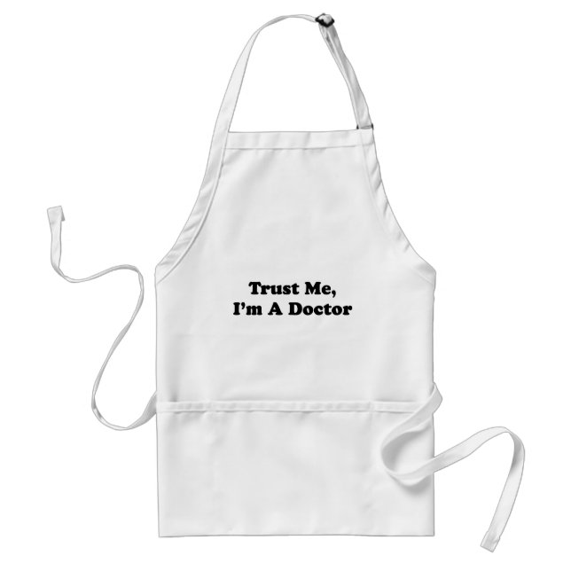 Trust Me, I'm A Doctor Standard Apron (Front)