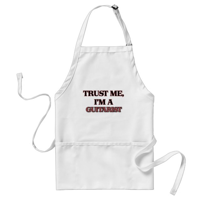 Trust Me I'm A GUITARIST Standard Apron (Front)
