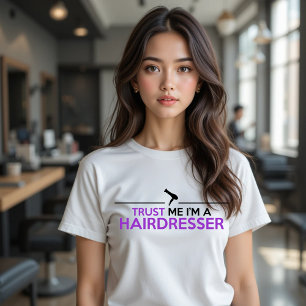 TRUST ME I'M A HAIRDRESSER Tri-Blend SHIRT