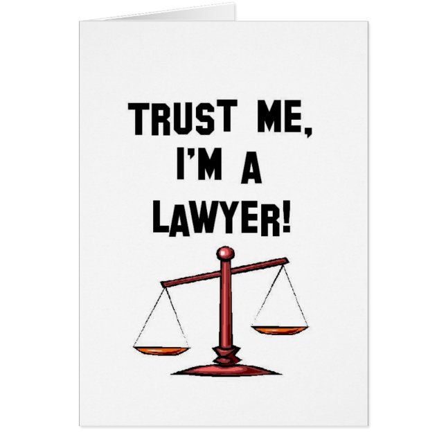 Trust me Im a lawyer (Front)