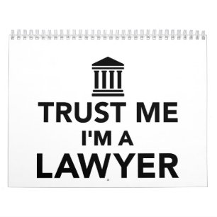 Trust me I'm a Lawyer Calendar