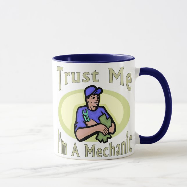 Trust me I'm A Mechanic Mug (Right)
