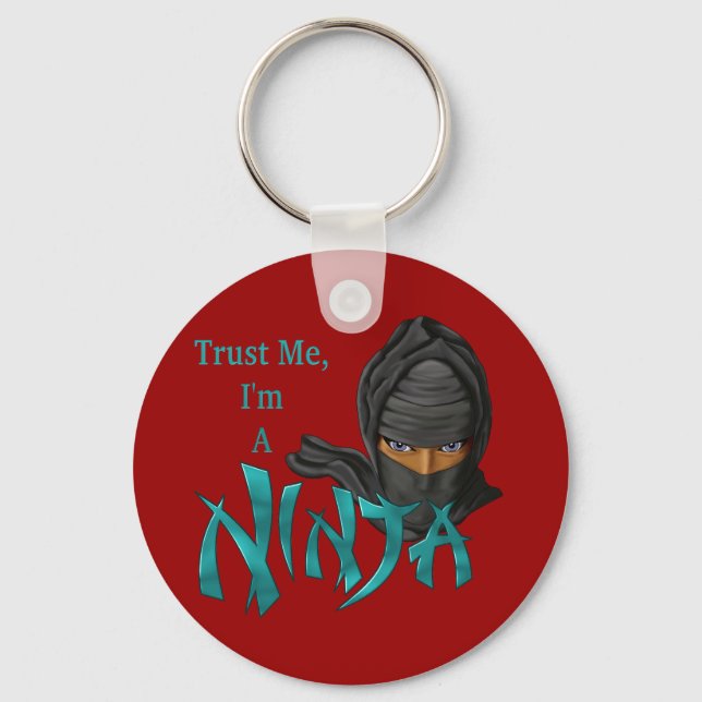 Trust Me I'm A Ninja Key Ring (Front)