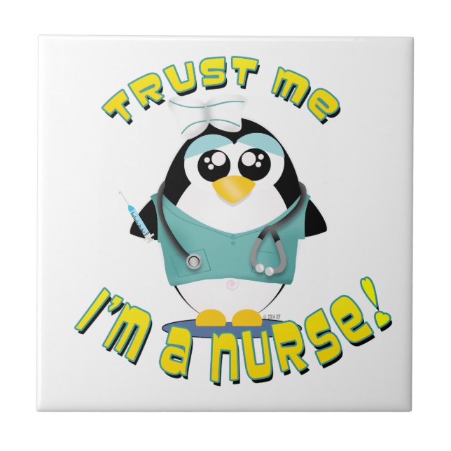 Trust Me I'm a Nurse Tile (Front)