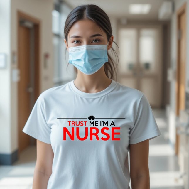 TRUST ME I'M A NURSE Tri-Blend SHIRT (Creator Uploaded)