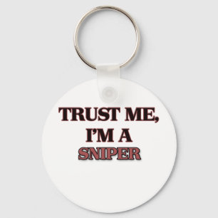 Trust Me I'm A SNIPER Key Ring