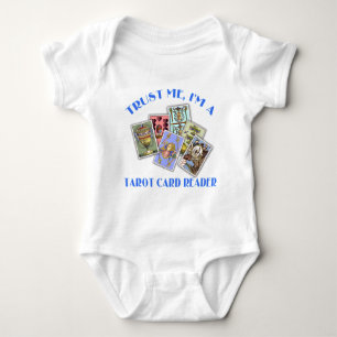 Trust Me I'm a Tarot Card Reader Baby Bodysuit