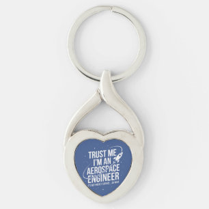 Trust Me I'm an Aerospace Engineer Space & STEM Key Ring
