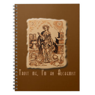 Trust Me I'm an Alchemist! Spiral Notebook