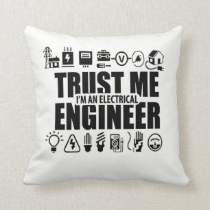 Trust me, I'm an electrical engineer Cushion