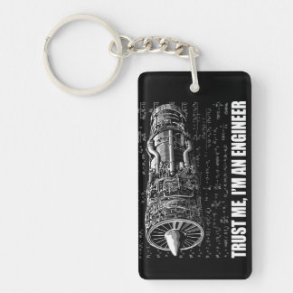 Trust me, I'm an Engineer Key Ring