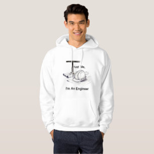 Trust Me I'm An Engineer T-Square T-Shirt Hoodie