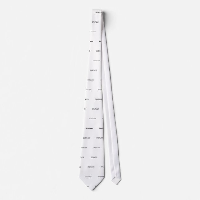 Trust me, i'm an engineer tie (Front)