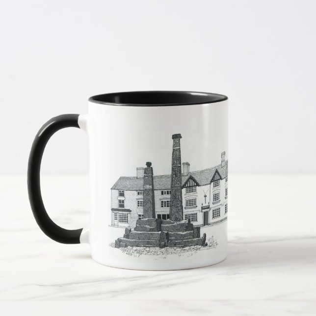 TRUST ME, I'M FROM SANDBACH (editable) Mug (Left)