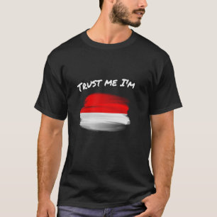 Trust Me I'm Indonesian - Vintage Indonesia Flag H T-Shirt