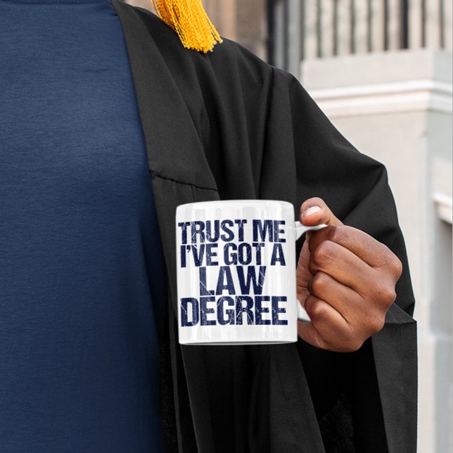 Trust Me Lawyer Humour Coffee Mug (Creator Uploaded)