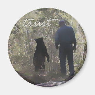 Trust round - Denise Beverly Magnet
