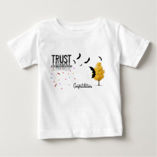 Trust The Journey Baby T-Shirt - Inspirational Tod