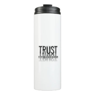 Trust The Journey" Inspirational Stainless Steel W Thermal Tumbler