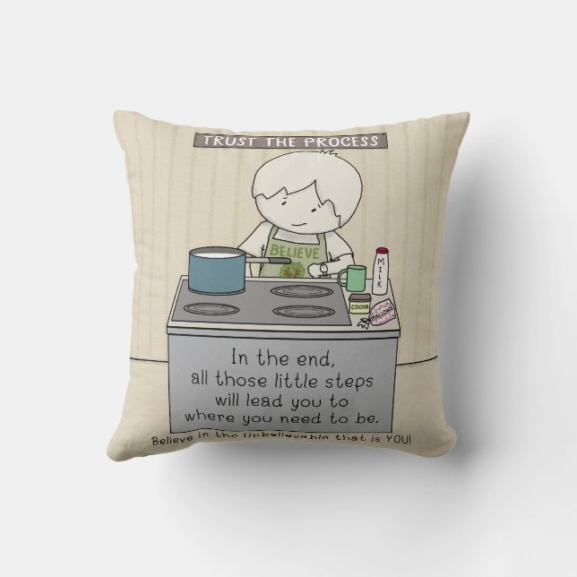 Trust the Process Cushion (Back)