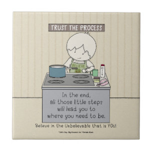 Trust the Process Tile