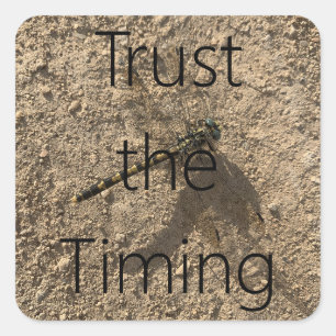 Trust The Timing - Sticker