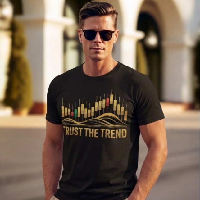 Trust the Trend – Mindset Tee for Traders (Creator Uploaded)