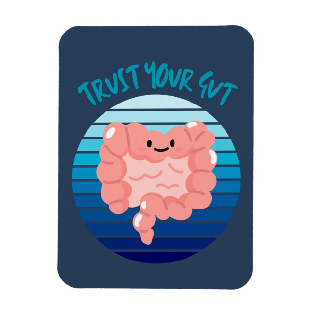 Trust your gut Gastro squad Magnet (Vertical)