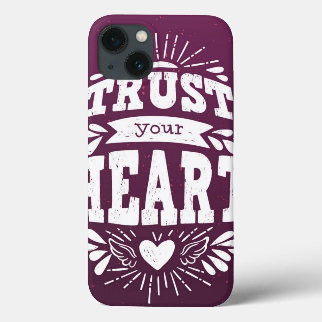 Trust Your Heart Case-Mate iPhone Case (Back)