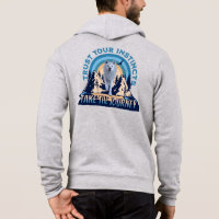Trust Your Instincts Arctic Wolf Adventure Art
