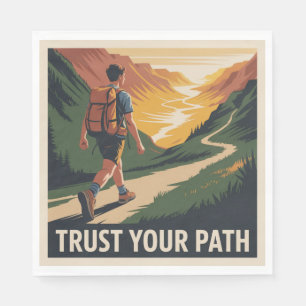 Trust Your Path Napkin