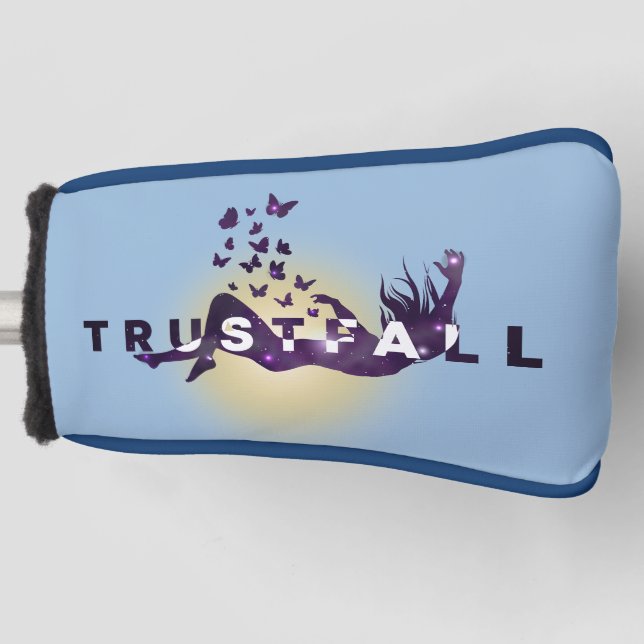 Trustfall | Golf Putter Cover (Front)