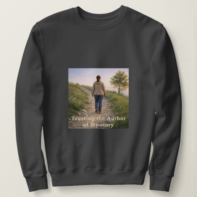 Trusting the Author Sweatshirt (Design Front)