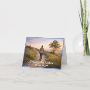 Trusting the Author Thank You Card