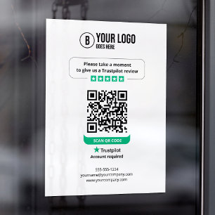 Trustpilot Reviews QR Code Rate My Business 5 Star
