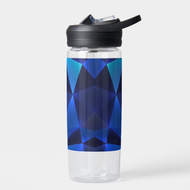 Trusty Blue Water Bottle (Left)