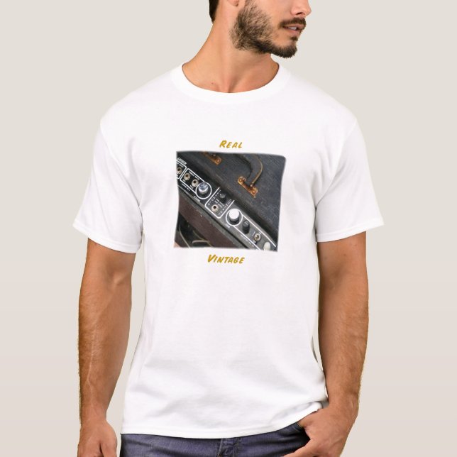 Trusty Rusty Vox Amp T-Shirt (Front)