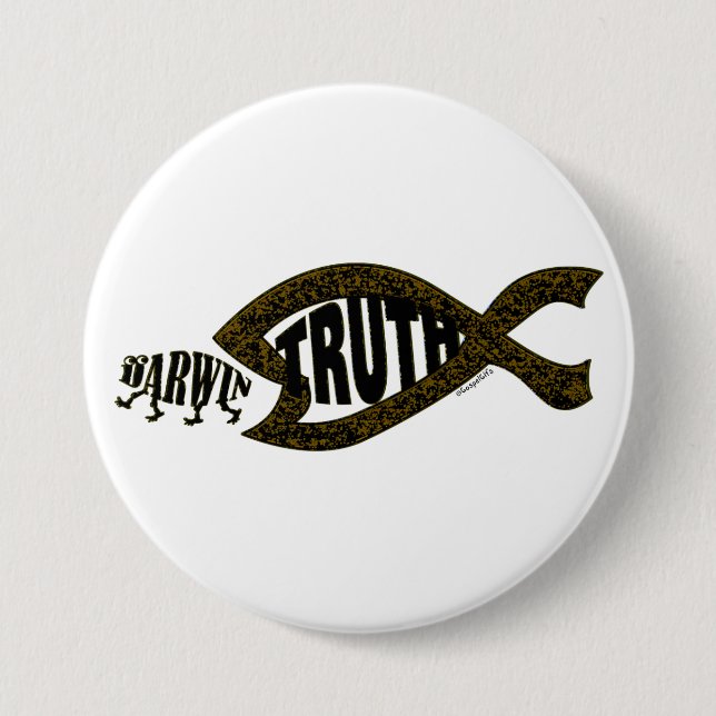 Truth Always Wins 7.5 Cm Round Badge (Front)