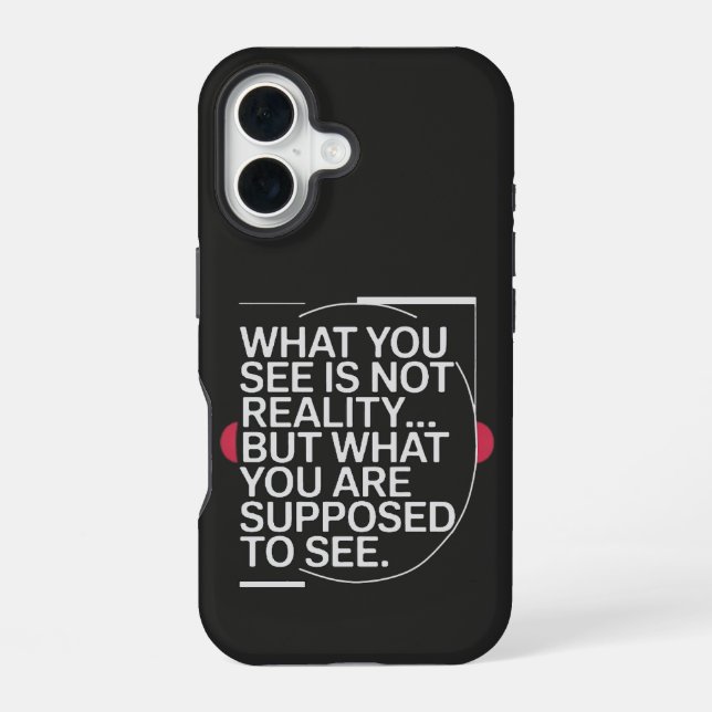 Truth as Designed for You iPhone 16 Case (Back)