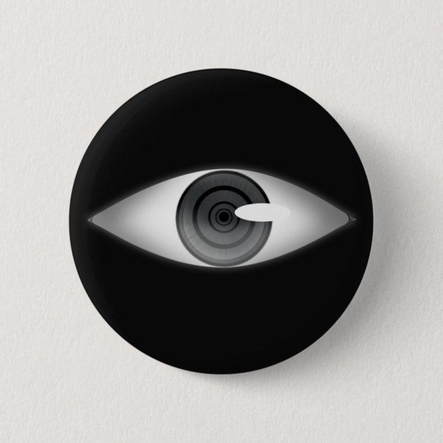 Truth Eye 6 Cm Round Badge (Front)